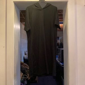 Gently used Isaacmizrahilive black hooded dress